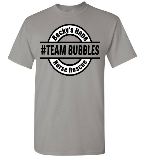 Becky's Hope Horse Rescue #TEAM BUBBLES T-Shirt - Furbabies.love - 4