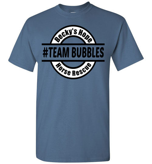 Becky's Hope Horse Rescue #TEAM BUBBLES T-Shirt - Furbabies.love - 6
