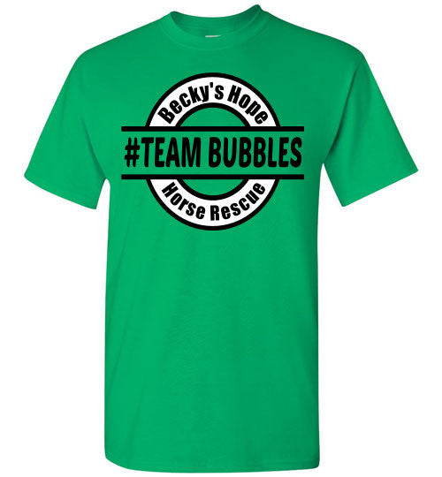 Becky's Hope Horse Rescue #TEAM BUBBLES T-Shirt - Furbabies.love - 7