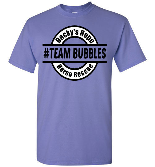 Becky's Hope Horse Rescue #TEAM BUBBLES T-Shirt - Furbabies.love - 12