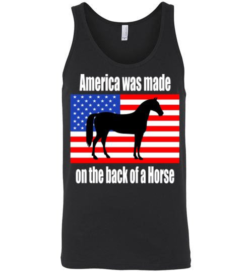 America was made on the back of a Horse - Furbabies.love - 2