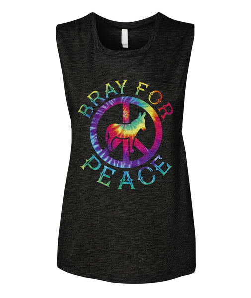 Bray for Peace Tank Top Women's Muscle Tank