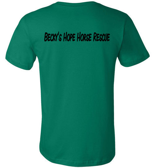 I kissed a HORSE and I liked it! Becky's Hope Horse Rescue - Furbabies.love