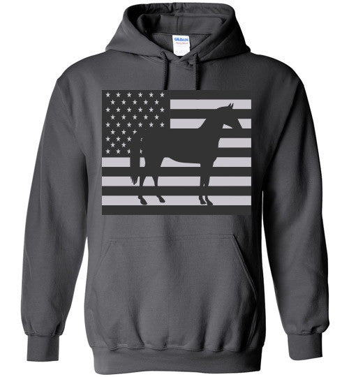 USA / Horse Hoodie - Furbabies.love - 3