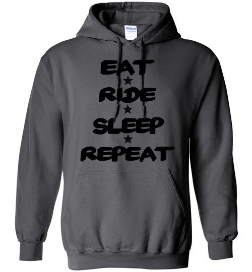 Eat Ride Sleep Repeat Hoodie Sweatshirt - Furbabies.love - 3