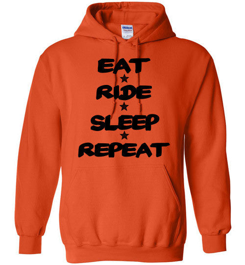Eat Ride Sleep Repeat Hoodie Sweatshirt - Furbabies.love - 5