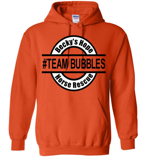 Becky's Hope Horse Rescue #TEAM BUBBLES Hoodie - Furbabies.love - 6