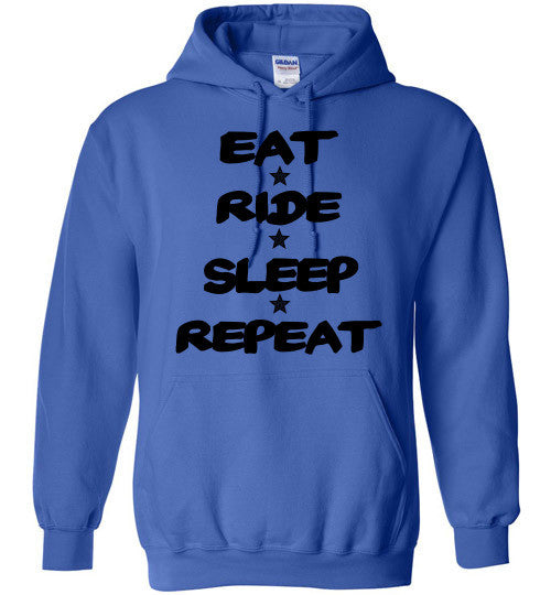 Eat Ride Sleep Repeat Hoodie Sweatshirt - Furbabies.love - 6