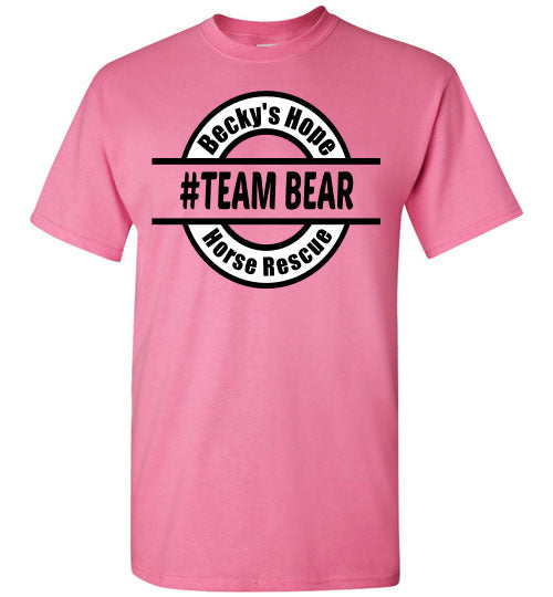 Team BEAR - Becky's Hope Horse Rescue T-shirt