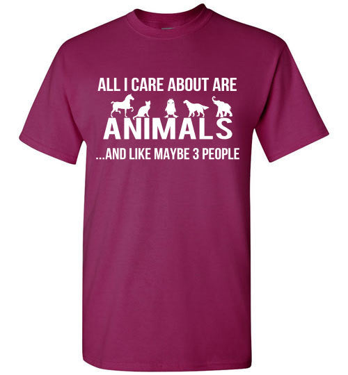 All I care about are animals ...and like maybe 3 people - Furbabies.love - 2