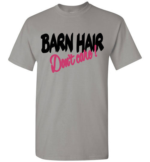 Barn Hair Don't Care Shirt Sleeve Unisex Tee-shirt - Furbabies.love - 3