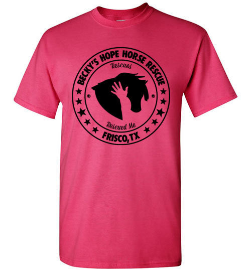 Support Becky's Hope Horse Rescue! Unisex T-shirt. - Furbabies.love