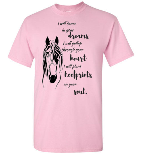 Gallop through your heart - Horse - T-Shirt