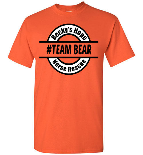 Team BEAR - Becky's Hope Horse Rescue T-shirt