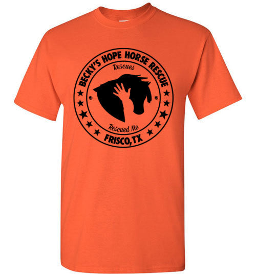 Support Becky's Hope Horse Rescue! Unisex T-shirt. - Furbabies.love