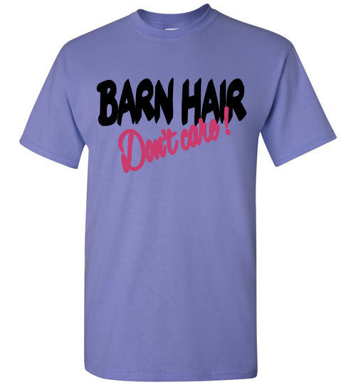Barn Hair Don't Care Shirt Sleeve Unisex Tee-shirt - Furbabies.love - 5