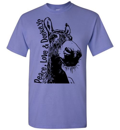 Peace Love Donkeys T-shirt