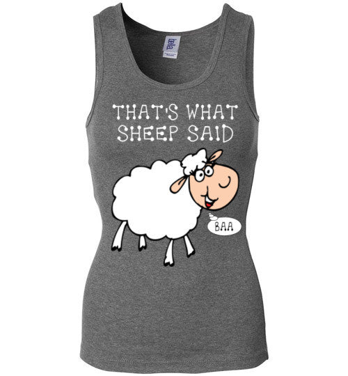 That;s what sheep said - T-shirt - Furbabies.love - 15