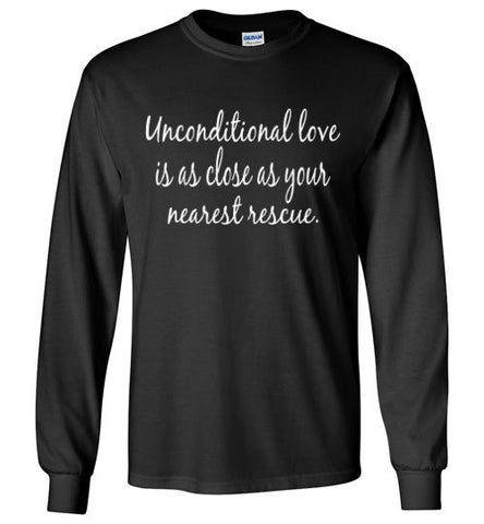 Unconditional love is as close as your nearest rescue. - Furbabies.love