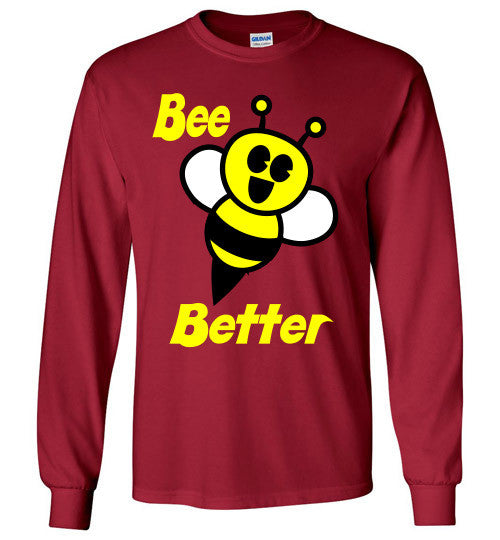 BEE Better Gildan Long Sleeve Tee-shirt - Furbabies.love - 2