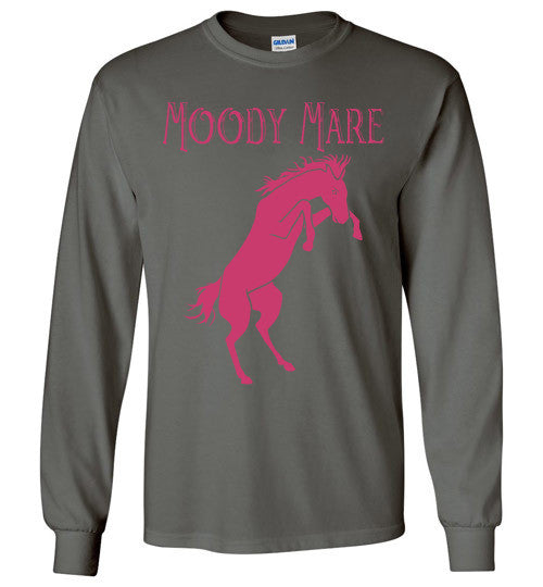 Moody Mare Long Sleeve Tee-shirt - Furbabies.love - 2