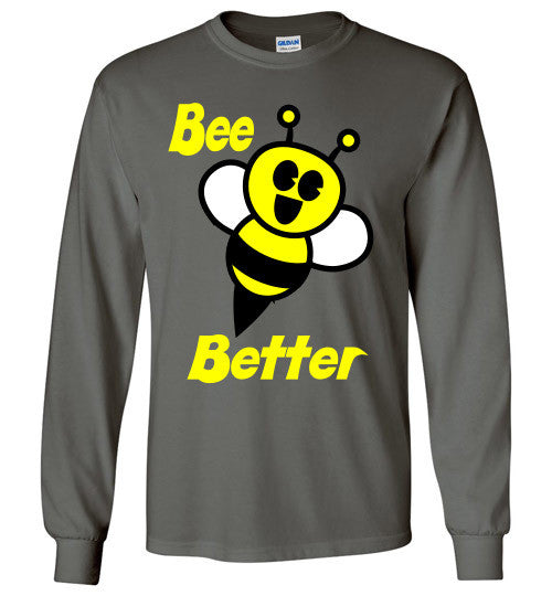 BEE Better Gildan Long Sleeve Tee-shirt - Furbabies.love - 3