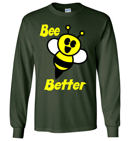 BEE Better Gildan Long Sleeve Tee-shirt - Furbabies.love - 4