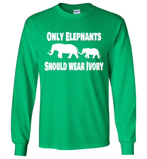 Only Elephants Should Wear Ivory - Furbabies.love - 2