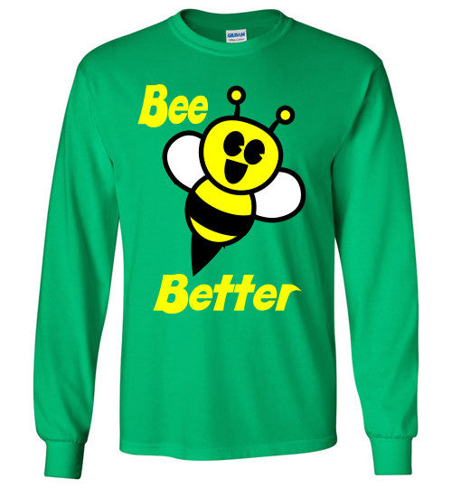 BEE Better Gildan Long Sleeve Tee-shirt - Furbabies.love - 6