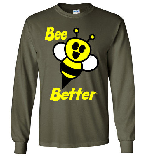 BEE Better Gildan Long Sleeve Tee-shirt - Furbabies.love - 7