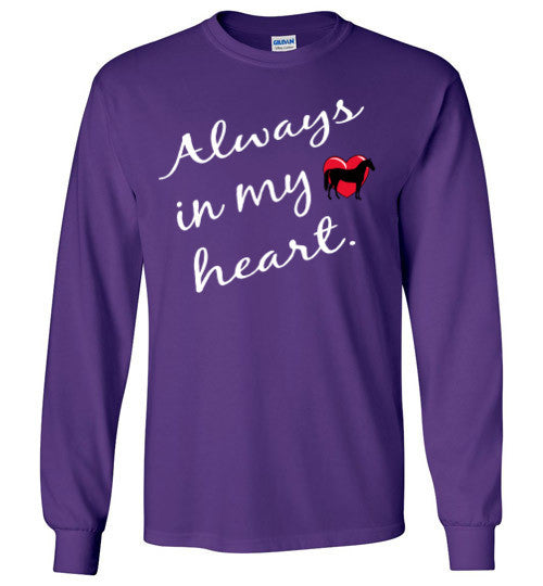 Always in my heart - Horse - Furbabies.love