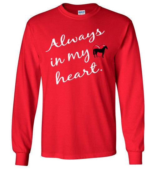 Always in my heart - Horse - Furbabies.love