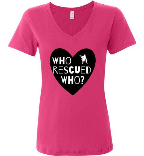 Who Rescued Who? Dog / Heart - Furbabies.love - 9