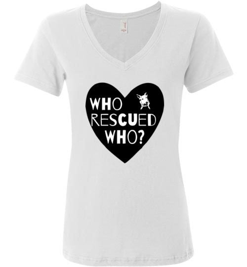 Who Rescued Who? Dog / Heart - Furbabies.love - 7