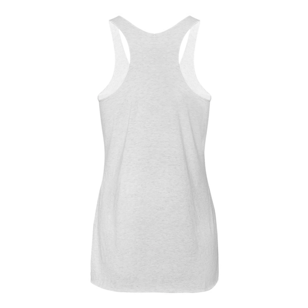 Ladies Triblend Racerback Tank Top - Will Work For