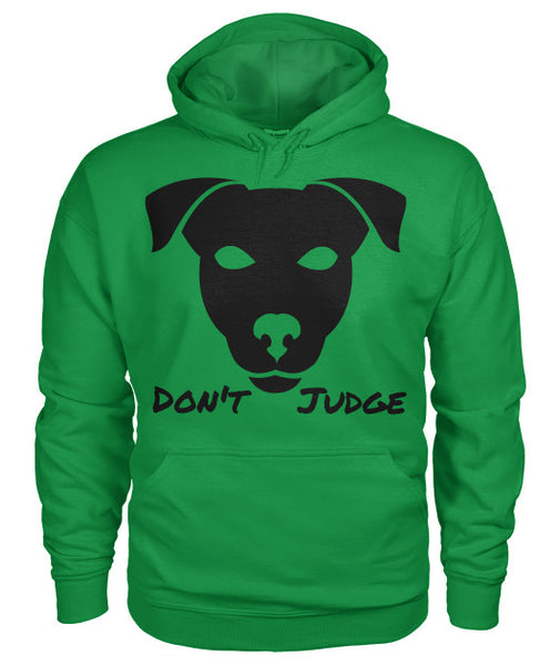 Don't Judge - Pitbull Dog Hoodie - Furbabies.love - 15