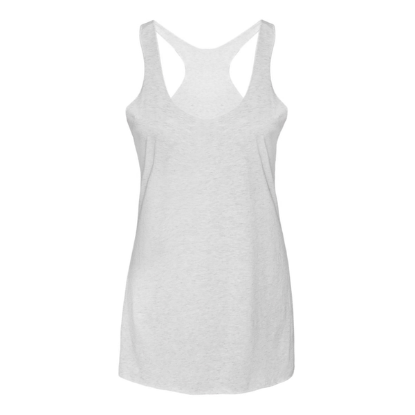 Ladies Triblend Racerback Tank Top - Will Work For