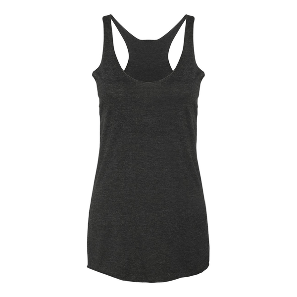 Ladies Triblend Racerback Tank Top - Will Work For