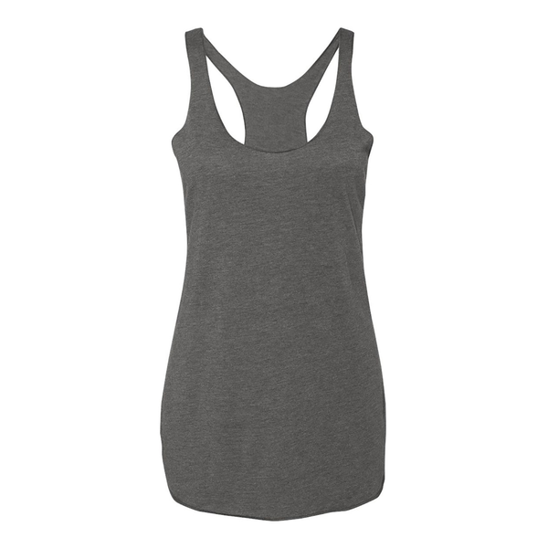 Ladies Triblend Racerback Tank Top - Will Work For