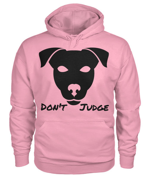 Don't Judge - Pitbull Dog Hoodie - Furbabies.love - 5