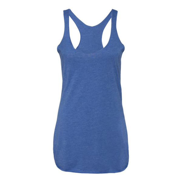 Ladies Triblend Racerback Tank Top - Will Work For