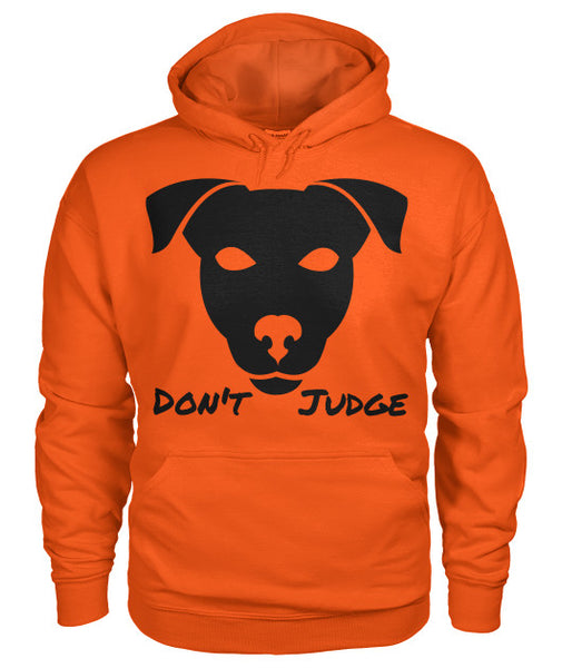 Don't Judge - Pitbull Dog Hoodie - Furbabies.love - 9