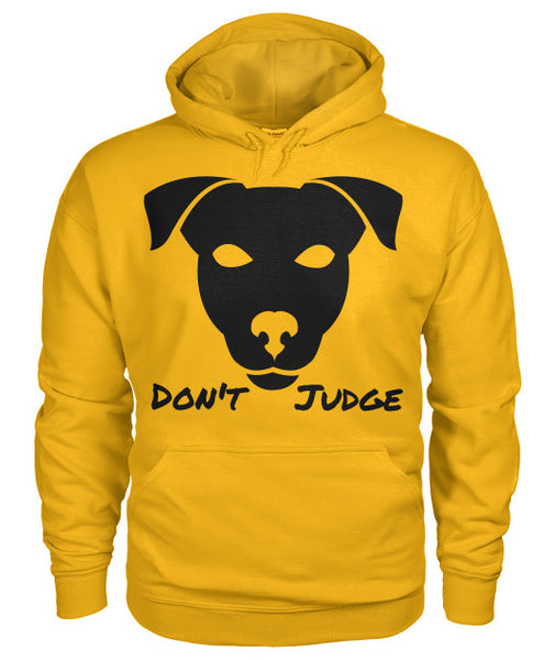 Don't Judge - Pitbull Dog Hoodie - Furbabies.love - 11