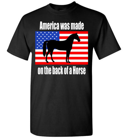 America was made on the back of a Horse - Furbabies.love