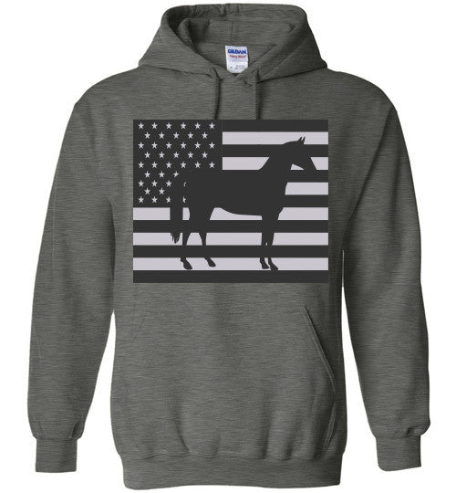 USA / Horse Hoodie - Furbabies.love - 1
