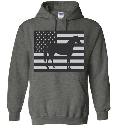 USA / Horse Hoodie - Furbabies.love - 1