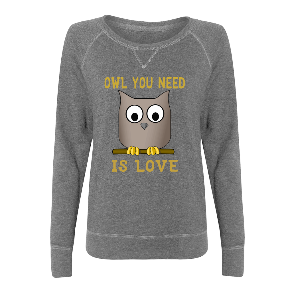 Owl You Need Is LOVE Ladies Long Sleeve Shirt - Furbabies.love - 1