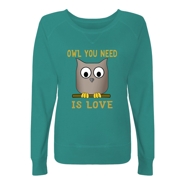 Owl You Need Is LOVE Ladies Long Sleeve Shirt - Furbabies.love - 7